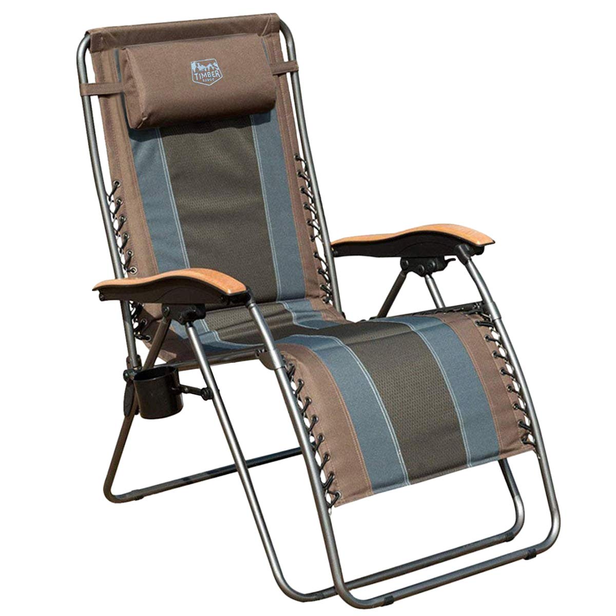 Timber Ridge Zero Gravity Outdoor Lounger