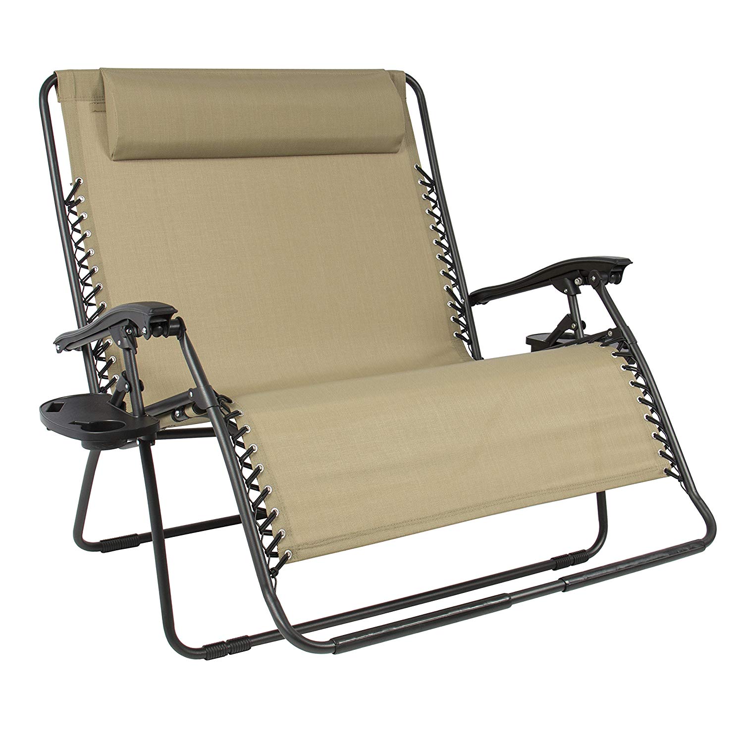 Best Choice Products 2-Person Double Wide Zero Gravity Chair