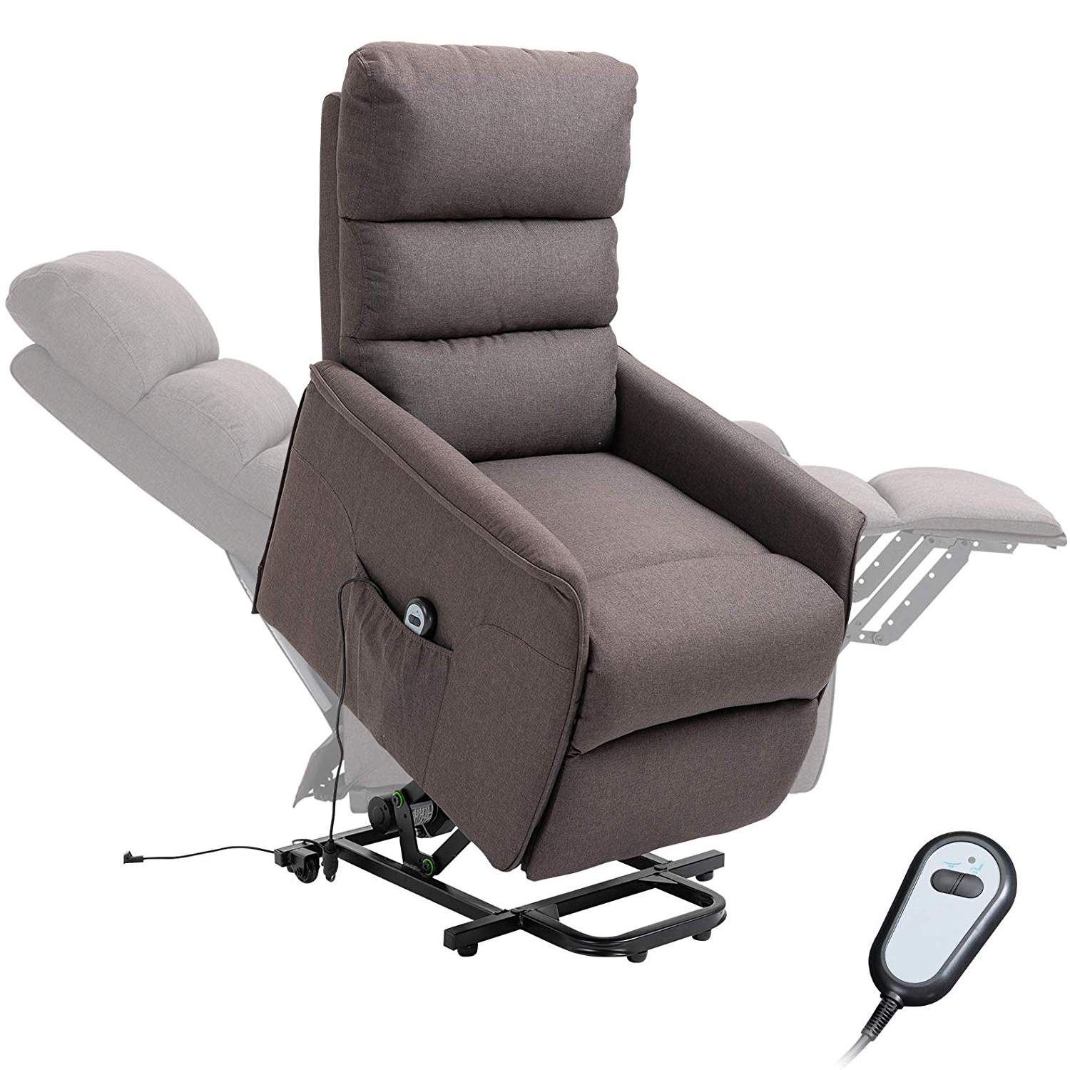 HOMCOM Power Lift Assist Recliner Chair