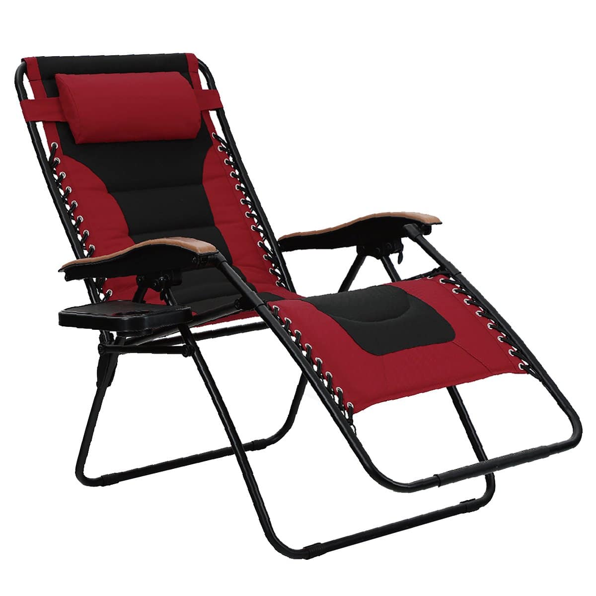 PHI VILLA Oversize XL Padded Zero Gravity Lounge Chair