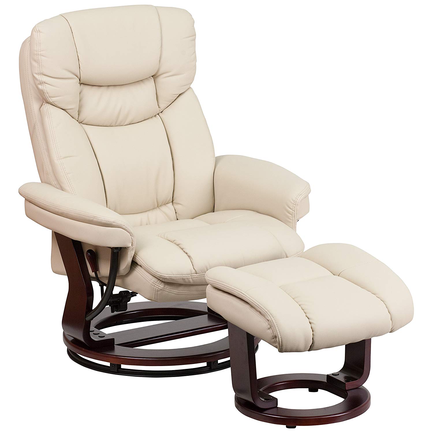 Flash Furniture Recliner Chair with Ottoman