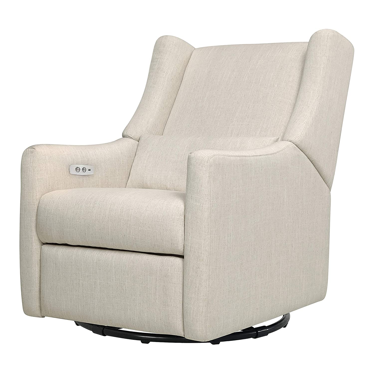 Babyletto Kiwi Electronic Power Recliner and Swivel Glider with USB Port