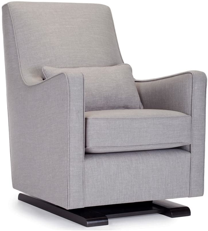 Monte Design Upholstered Modern Nursery Luca Glider Chair