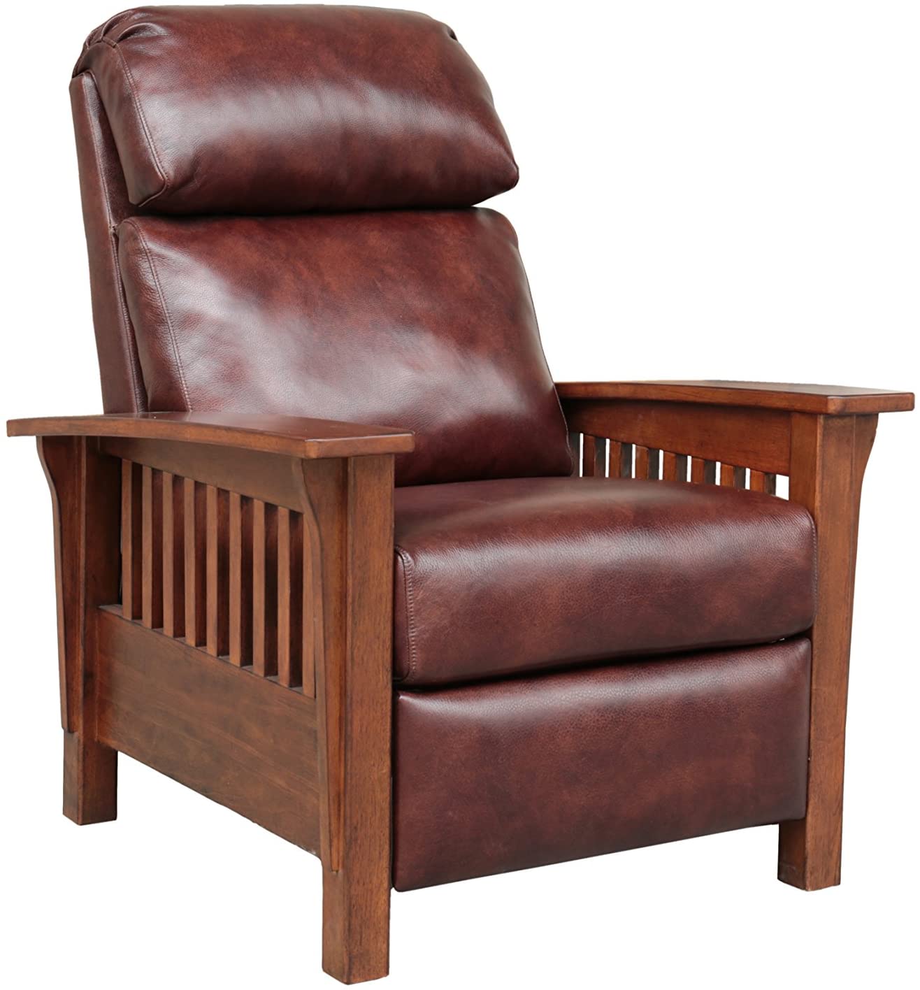 5 Best Mission Style Recliners Dec, Leather And Wood Recliner
