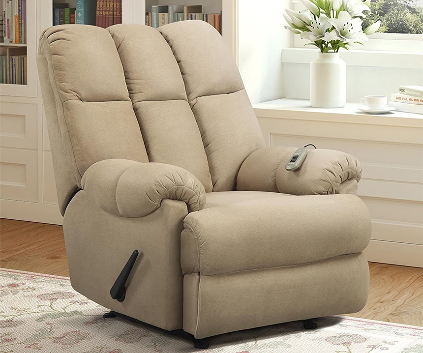 Dorel Living Padded Dual Massage Recliner Review (Spring 2022)