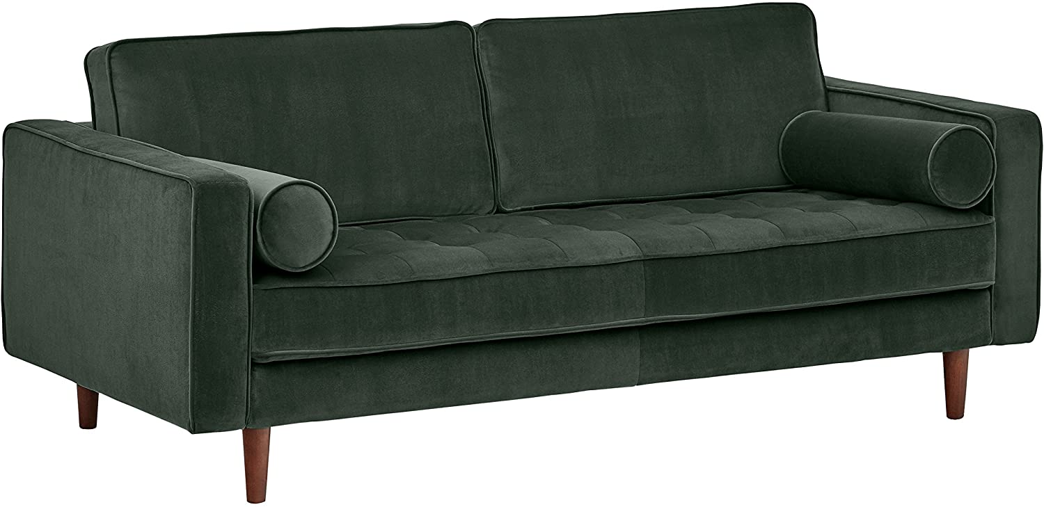 Rivet Aiden Tufted Mid-Century Modern Sofa