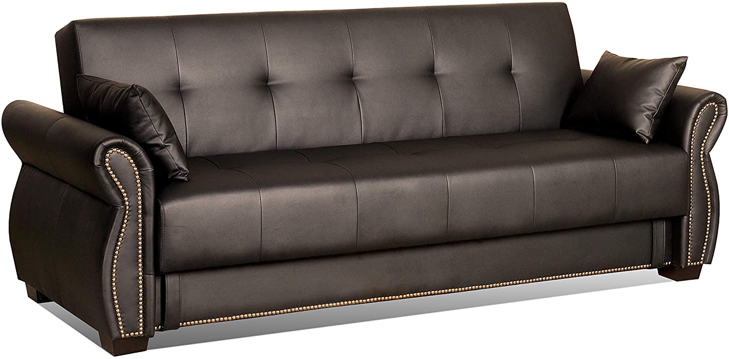 Serta SA-AVO-JB-Set Dream Convertible Seville Sofa with Storage