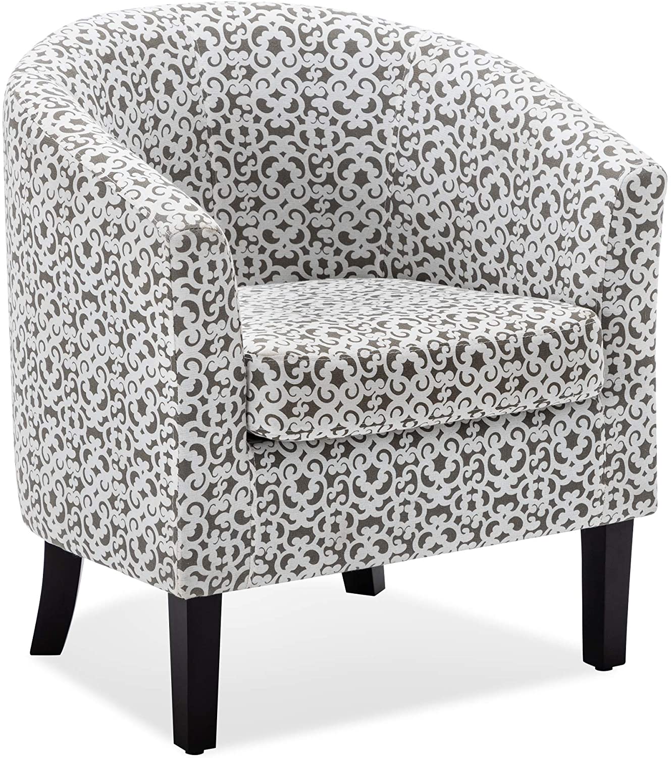 BELLEZE Upholstered Barrel Chair