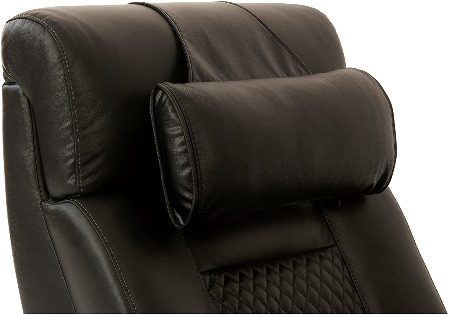 Octane Seating Octane Black Leather Recliner Neck Pillow