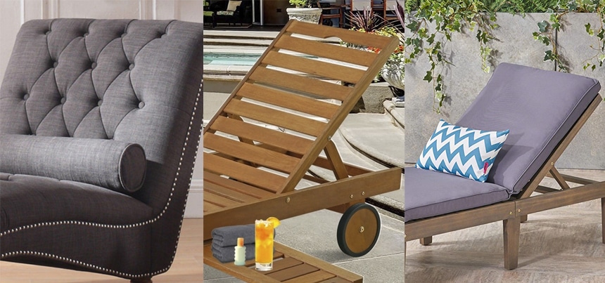 6 Best Chaise Lounge Chairs for Indoors and Outdoors