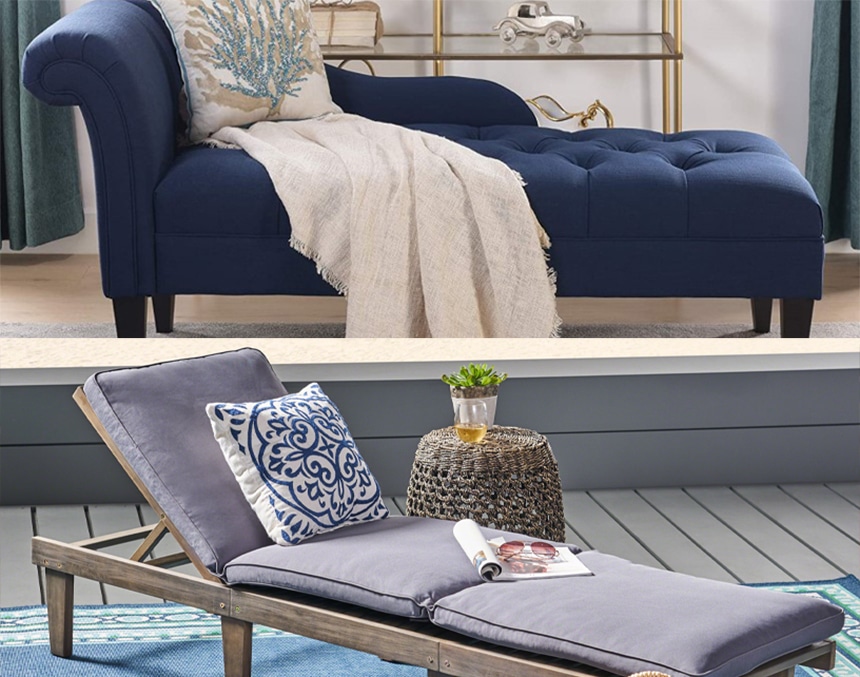 6 Most Comfortable Chaise Lounge Chairs for Indoors and Outdoors