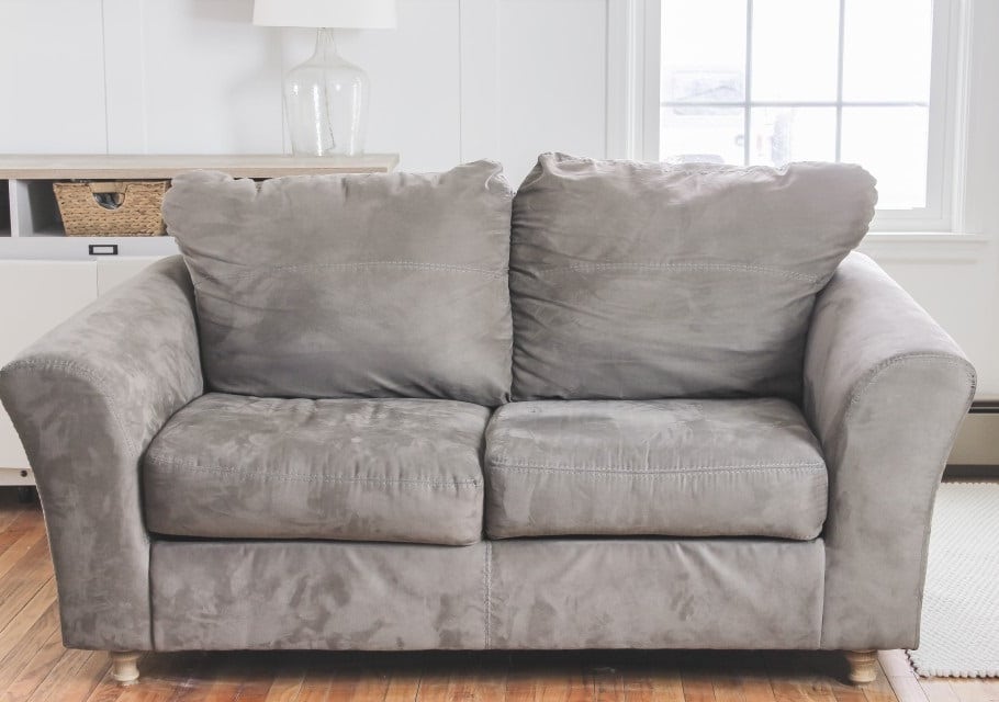 How to Reupholster a Couch with Attached Cushions - Easy Steps