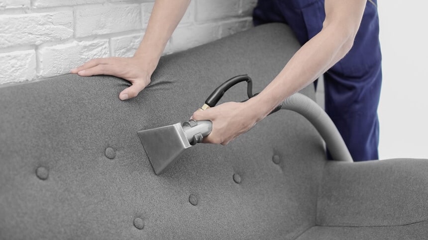 How to Clean a Fabric Sofa with a Steam Cleaner 