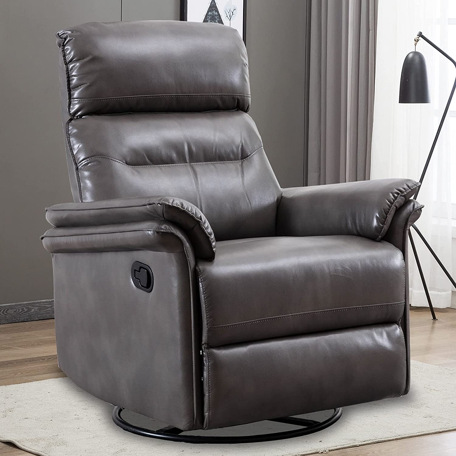 ANJ Swivel Rocker Recliner Chair