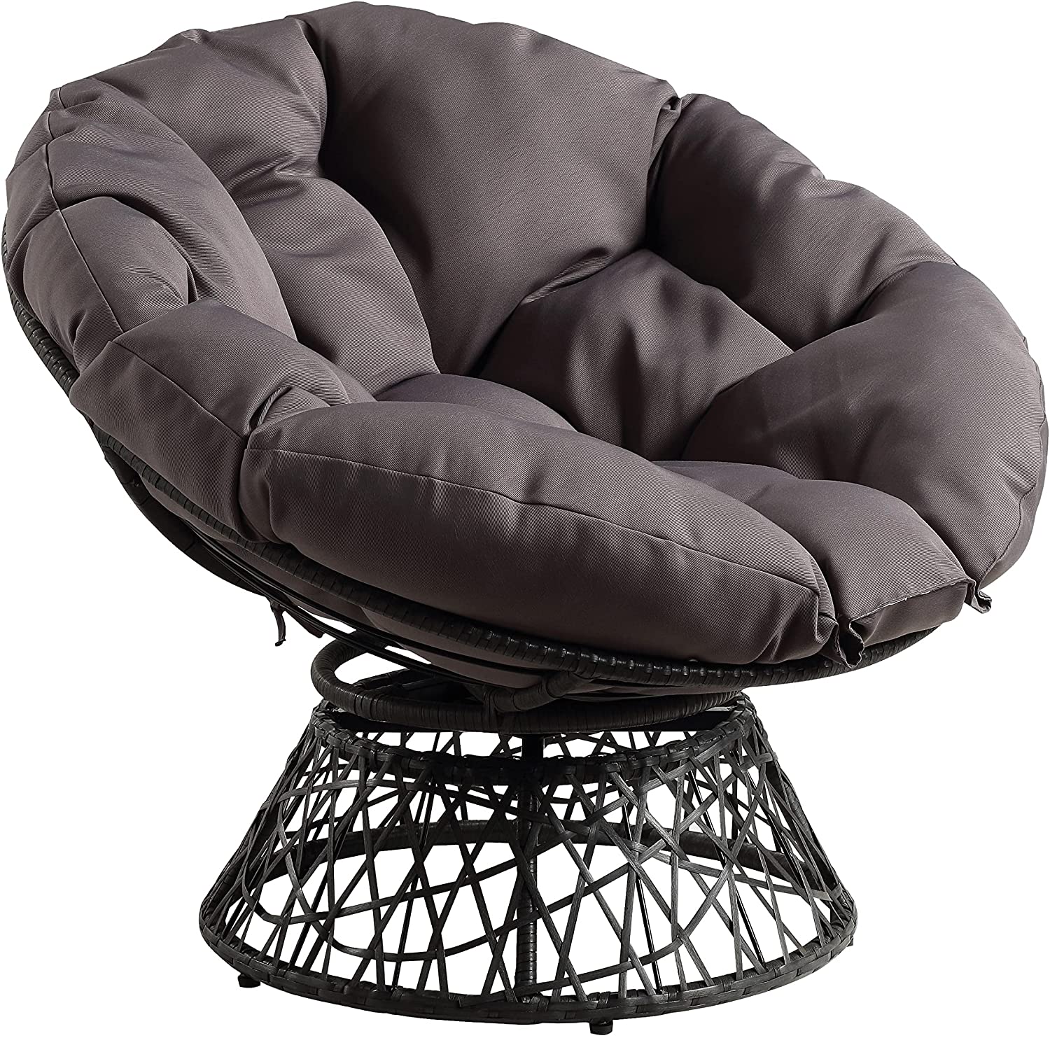 OSP Home Furnishings Wicker Papasan Chair